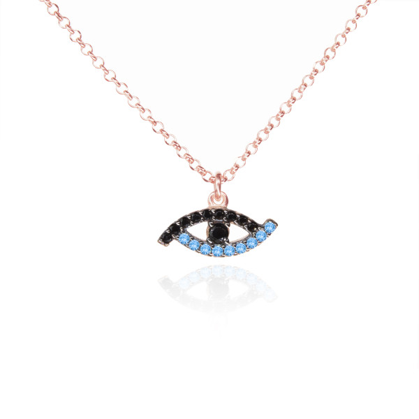 Evil Eye sterling silver 925 necklace