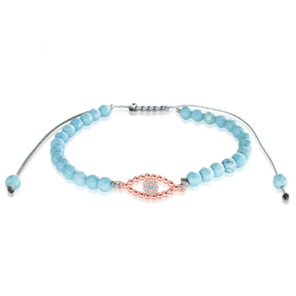 Evil Eye sterling silver 925 bracelet  