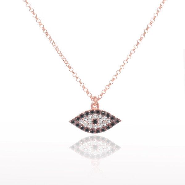 Evil Eye sterling silver 925 necklace